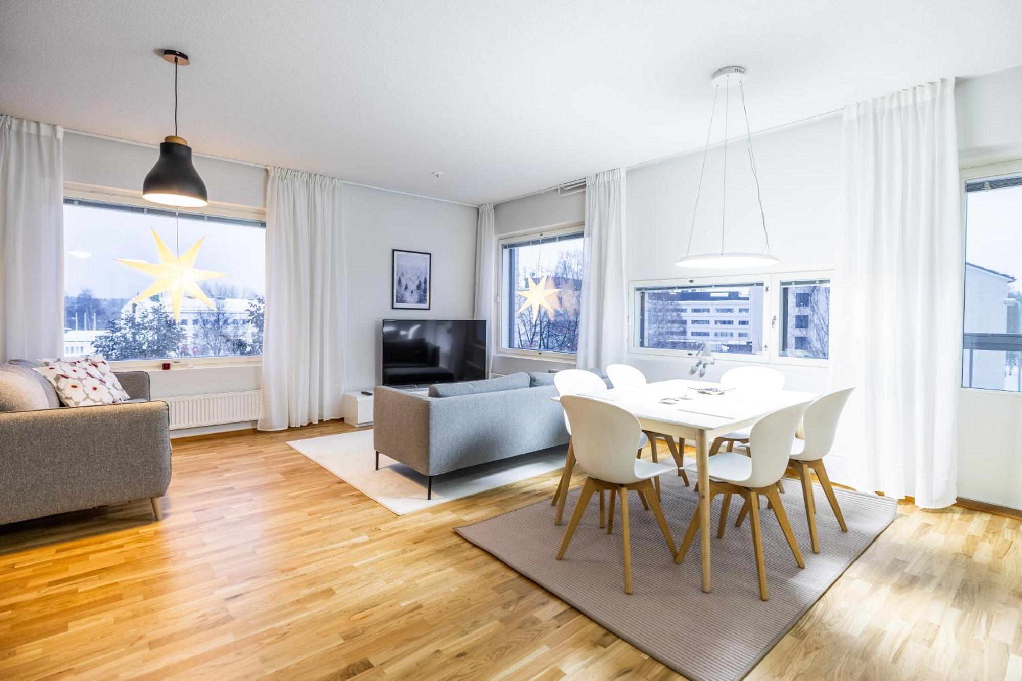 Nordic Design Apartment City Center Rovaniemi Buitenkant foto